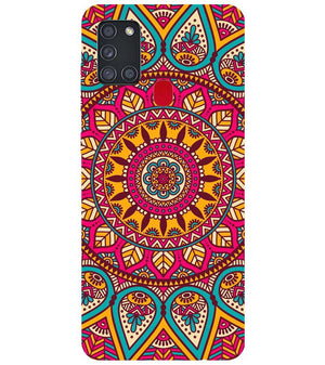 PS1309-Mandala Back Cover for Samsung Galaxy A21s