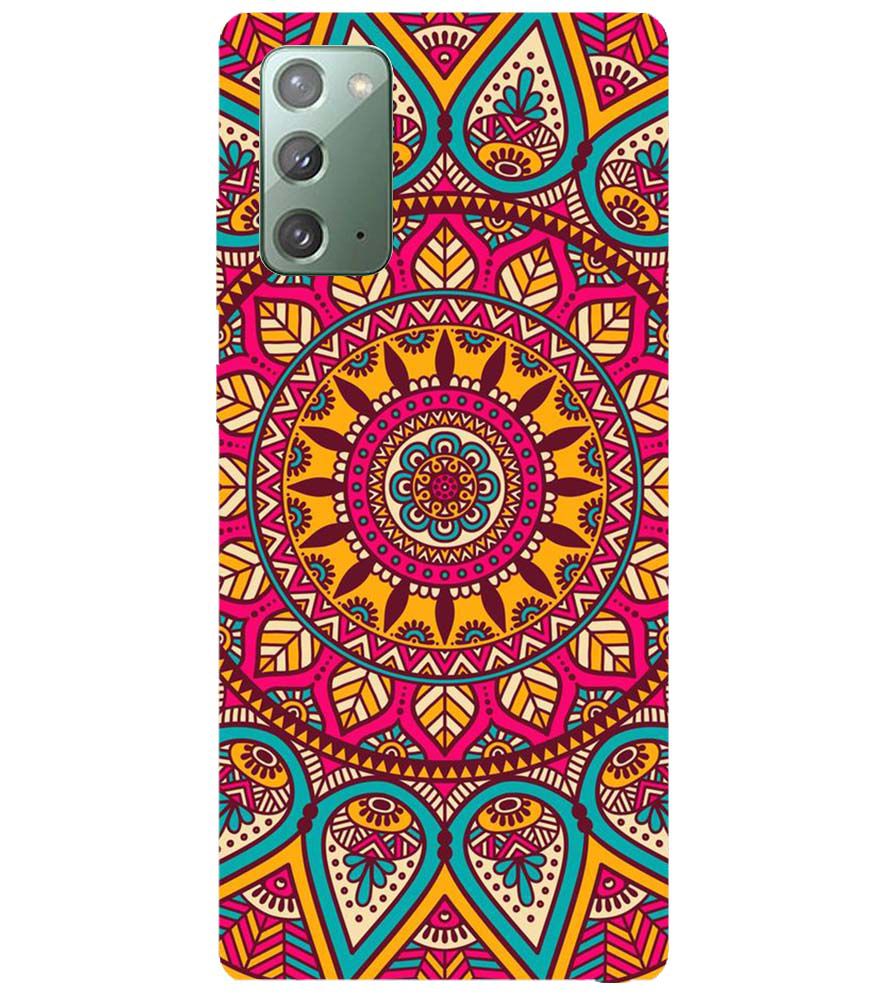 PS1309-Mandala Back Cover for Samsung Galaxy Note20