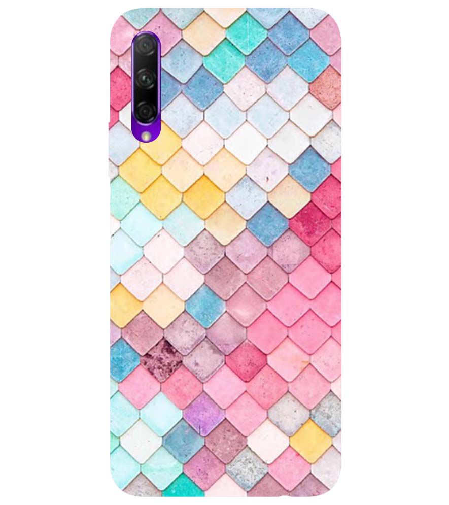 PS1310-Colorful Pastel Back Cover for Honor 9X Pro