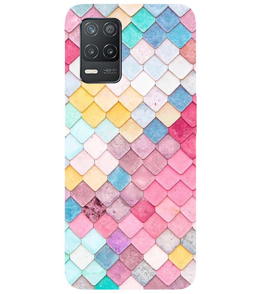 PS1310-Colorful Pastel Back Cover for Realme Narzo 30 Pro