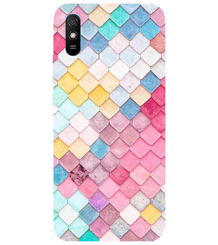 PS1310-Colorful Pastel Back Cover for Xiaomi Redmi 9i