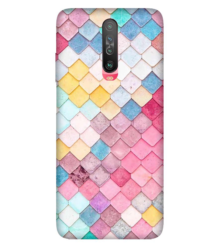 PS1310-Colorful Pastel Back Cover for Xiaomi Redmi K30