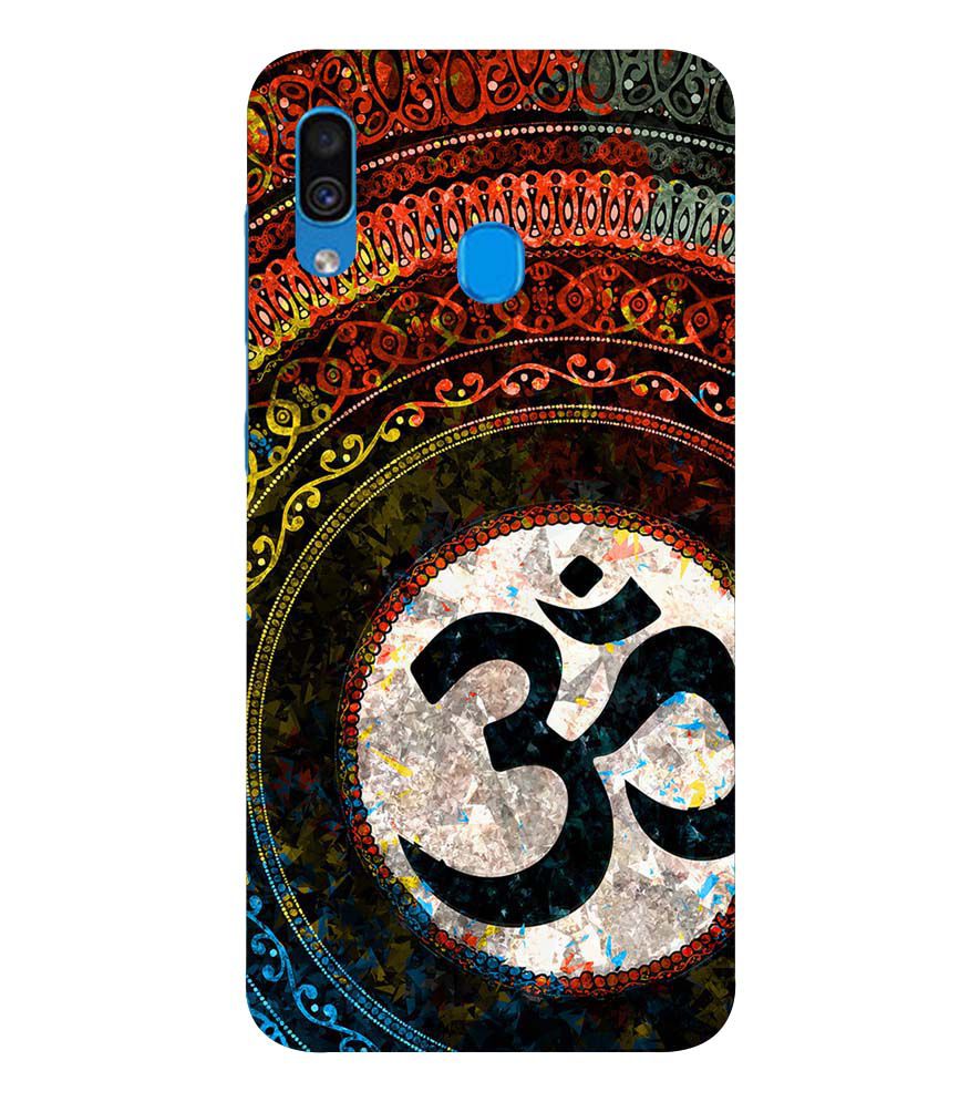 PS1311-Om Yoga Back Cover for Samsung Galaxy A20