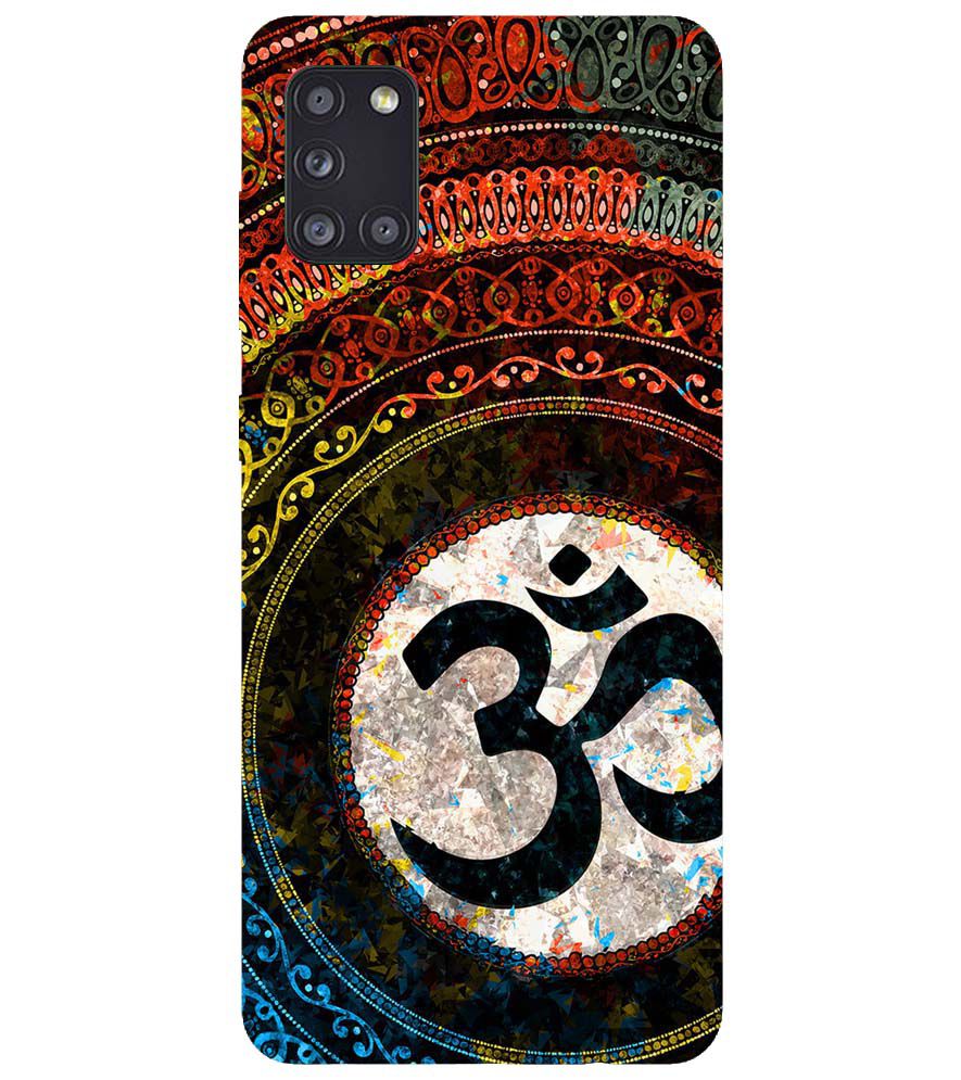PS1311-Om Yoga Back Cover for Samsung Galaxy A31