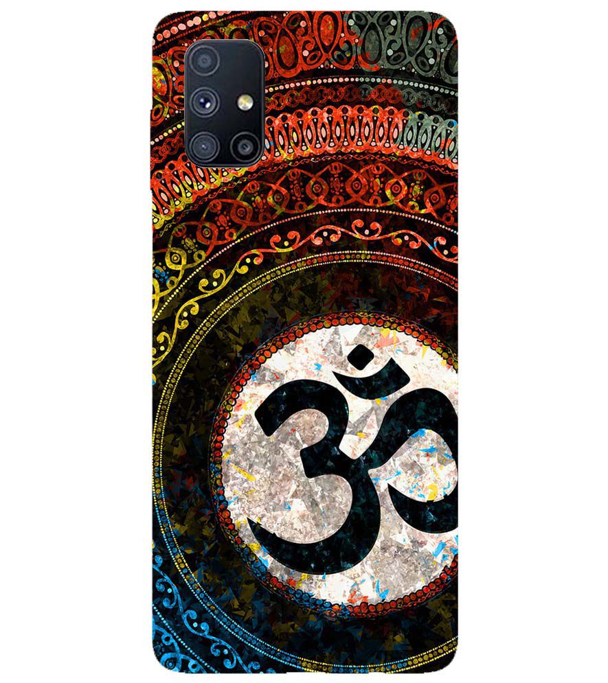 PS1311-Om Yoga Back Cover for Samsung Galaxy M51