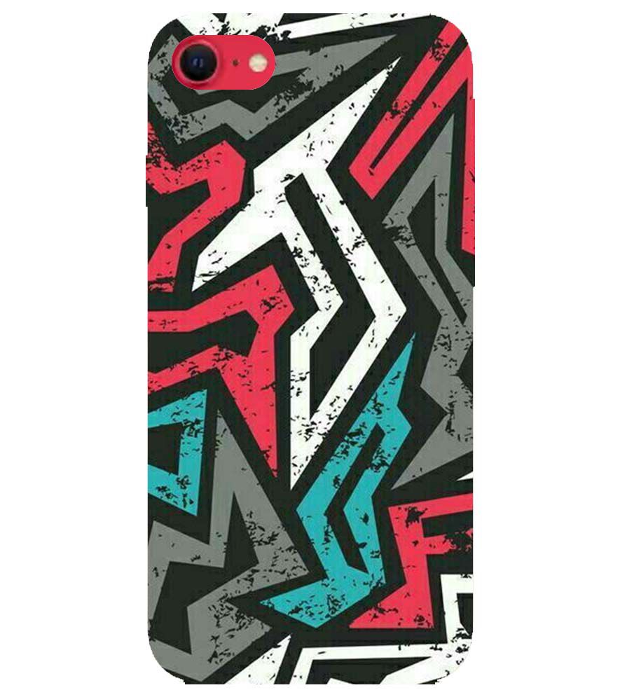 PS1312-Graffiti Abstract  Back Cover for Apple iPhone SE (2020)