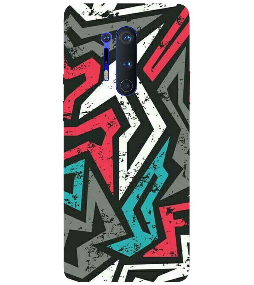 PS1312-Graffiti Abstract  Back Cover for OnePlus 8 Pro