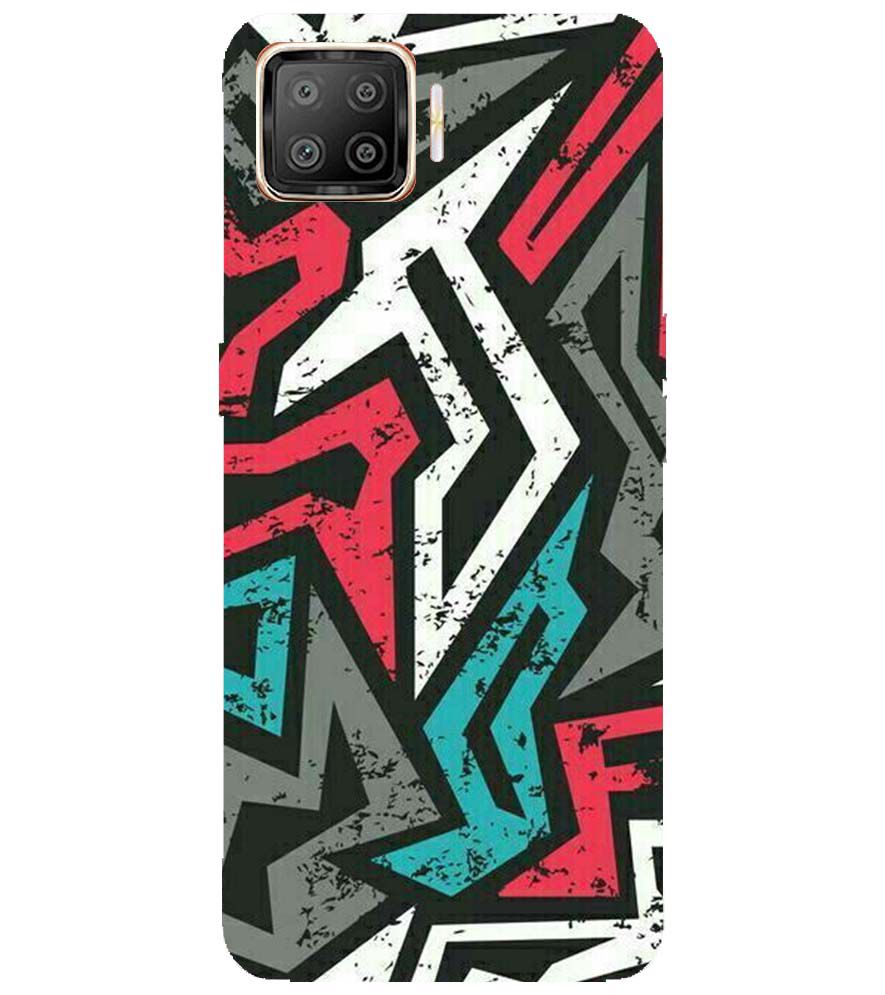 PS1312-Graffiti Abstract  Back Cover for Oppo F17