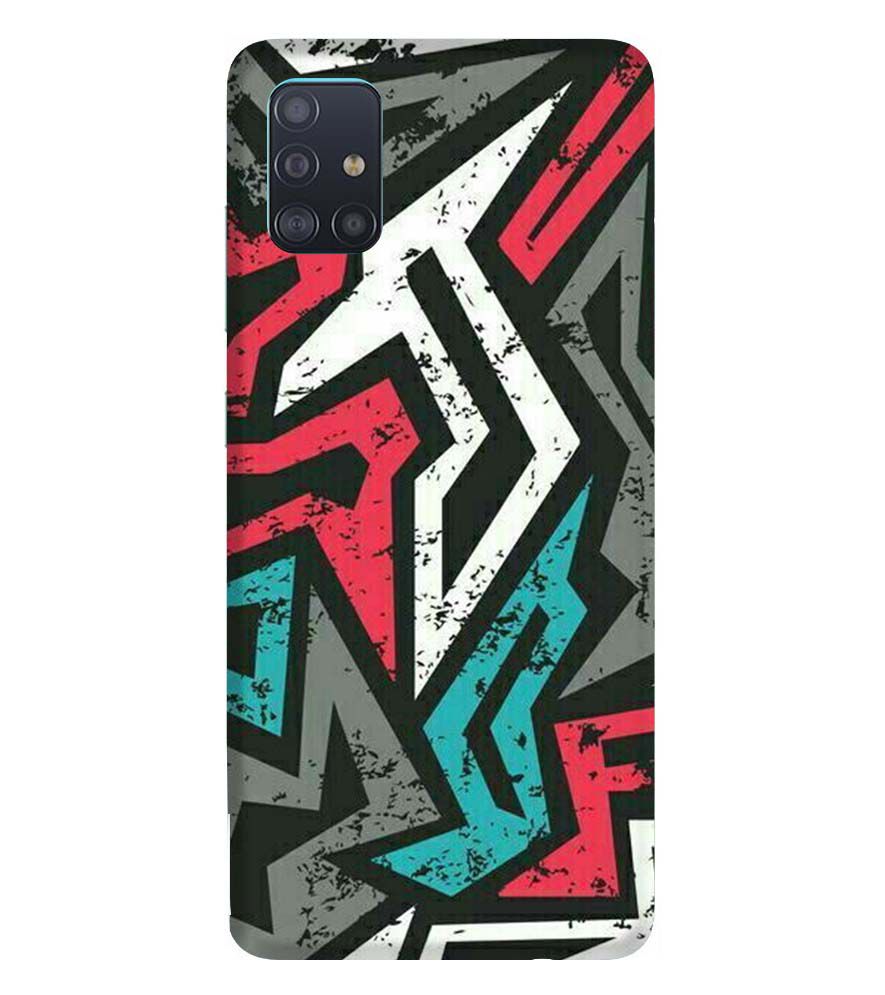 PS1312-Graffiti Abstract  Back Cover for Samsung Galaxy A51