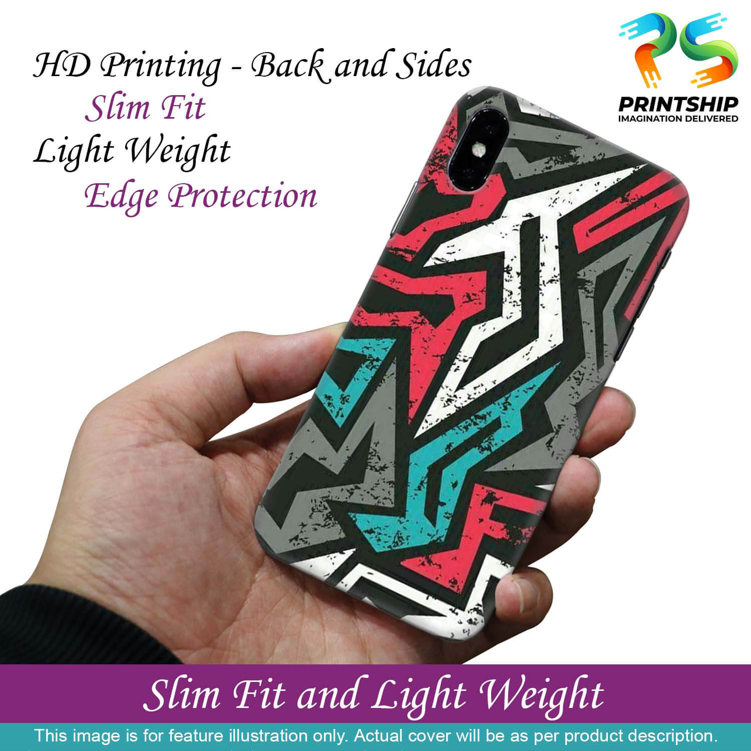 PS1312-Graffiti Abstract  Back Cover for Apple iPhone 11