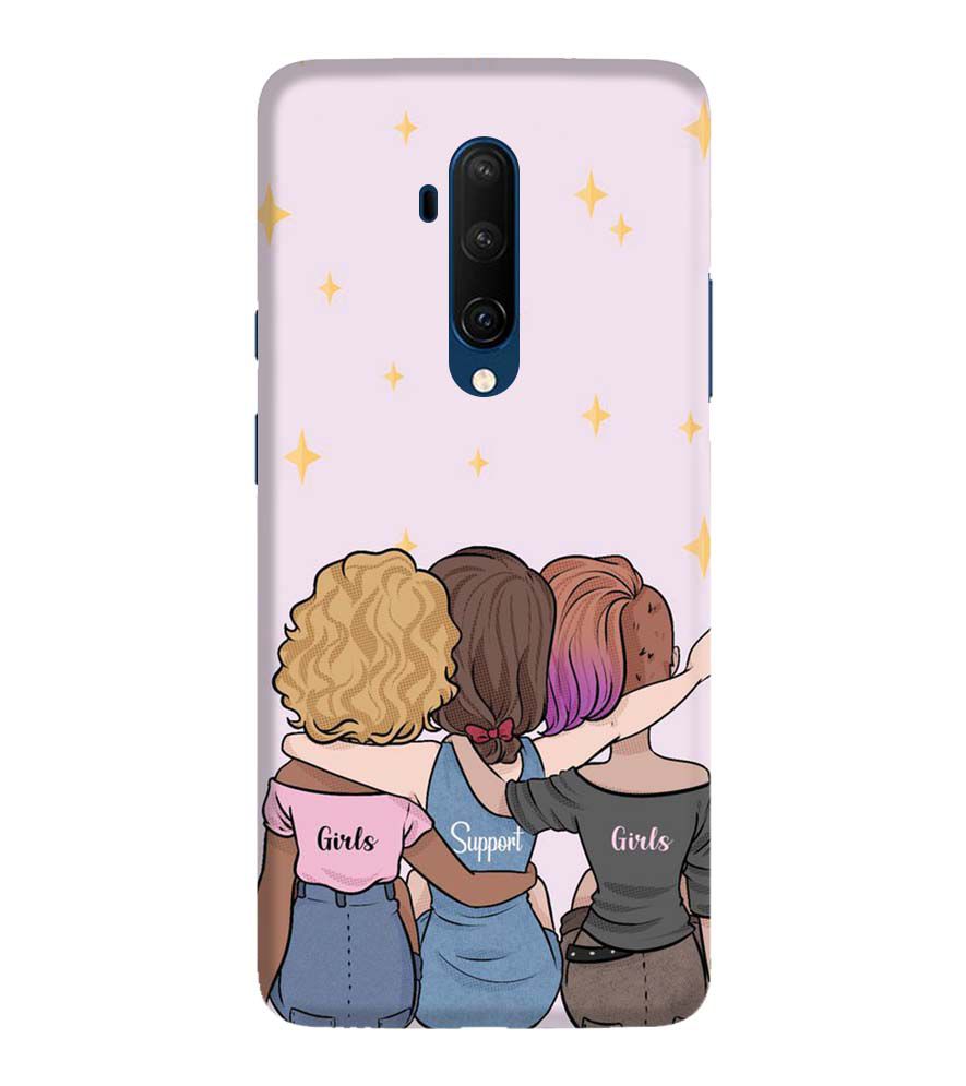 PS1313-Girls Support Girls Back Cover for OnePlus 7T Pro