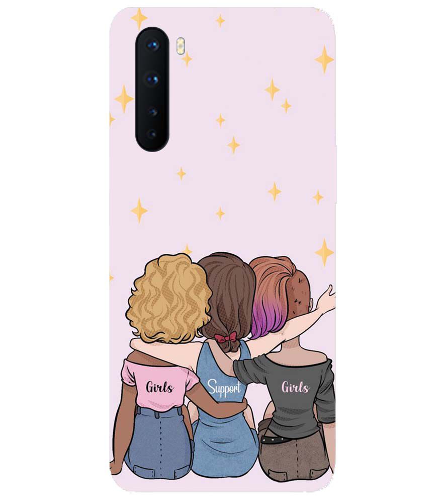 PS1313-Girls Support Girls Back Cover for OnePlus Nord