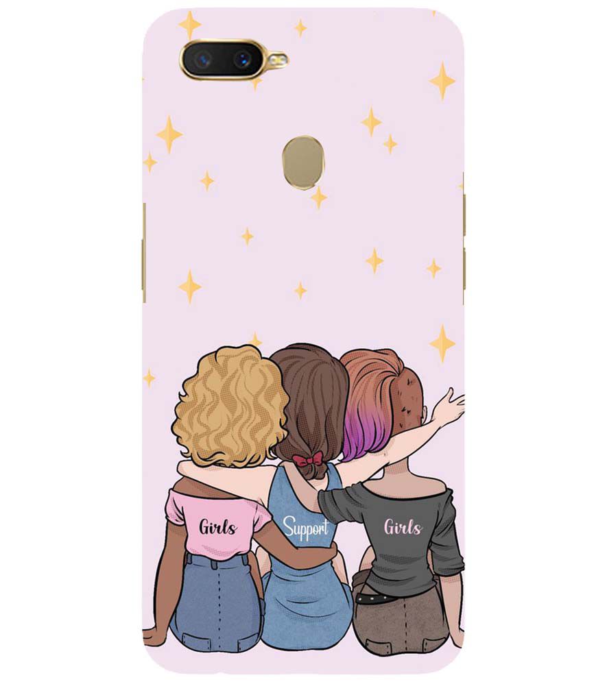 PS1313-Girls Support Girls Back Cover for Oppo A11K