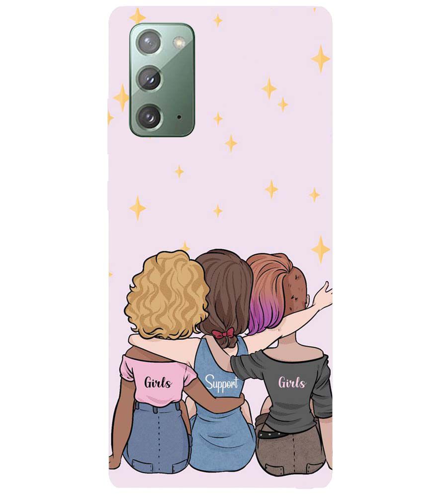 PS1313-Girls Support Girls Back Cover for Samsung Galaxy Note20