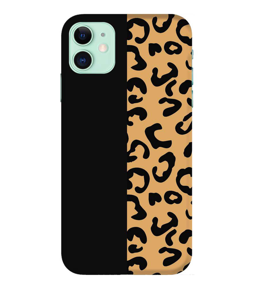 PS1315-Animal Black Pattern Back Cover for Apple iPhone 11