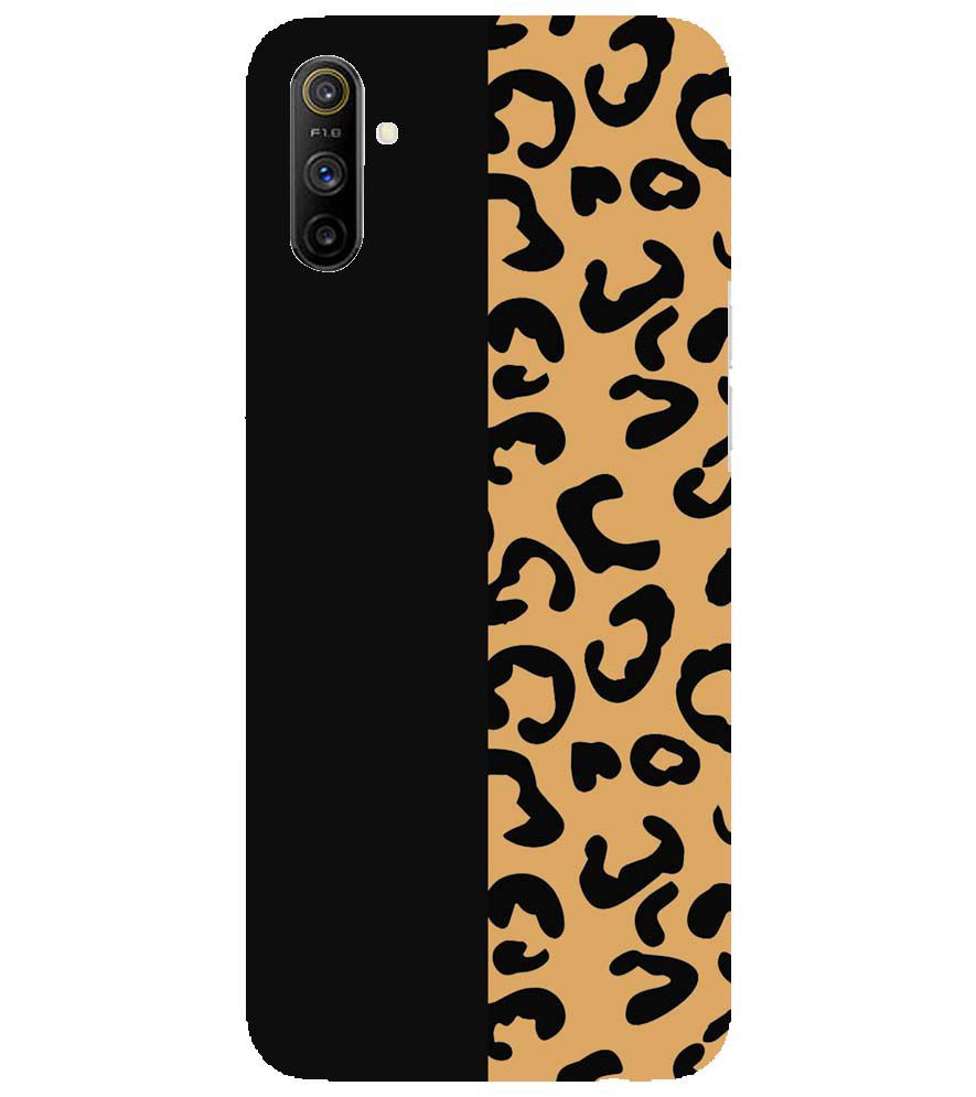 PS1315-Animal Black Pattern Back Cover for Realme Narzo 10A