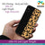 PS1315-Animal Black Pattern Back Cover for Samsung Galaxy A70
