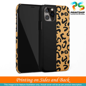 PS1315-Animal Black Pattern Back Cover for Apple iPhone SE (2020)-Image3