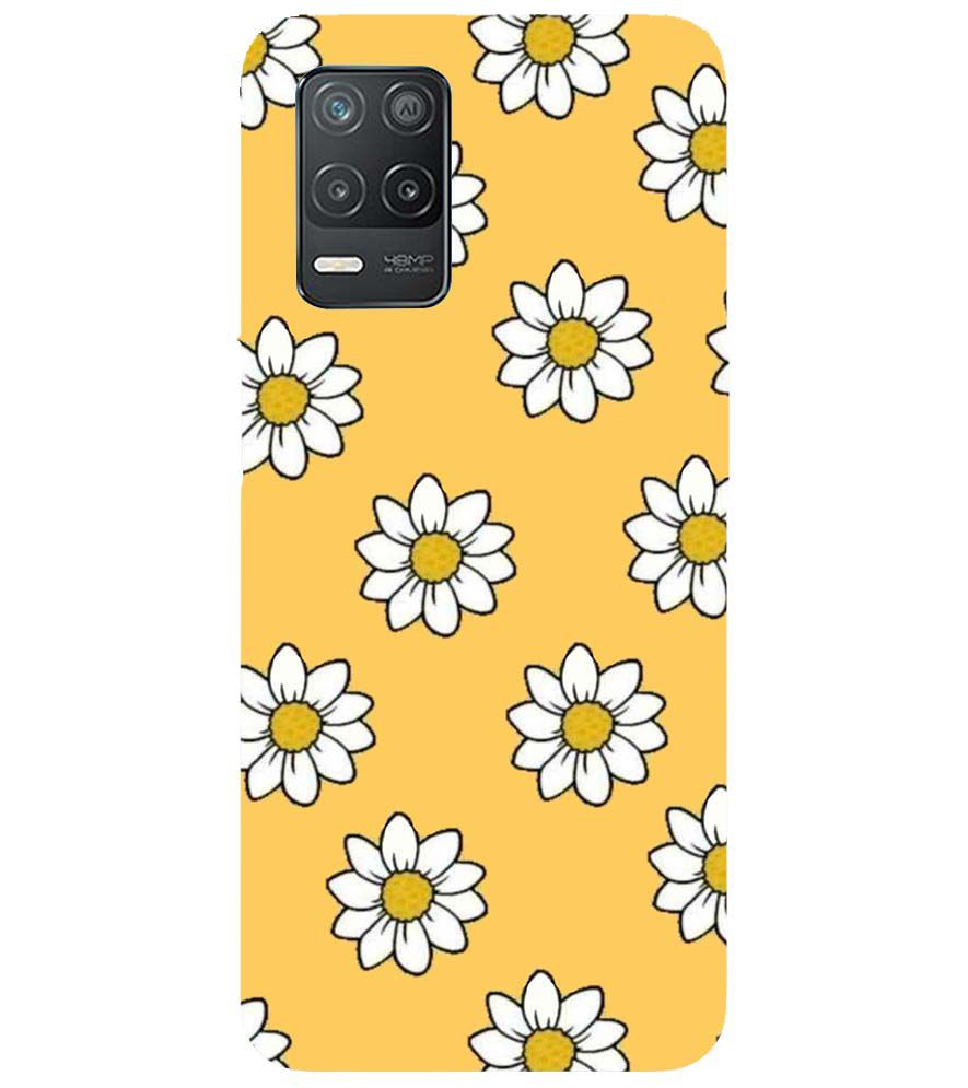 PS1316-White Sunflower Back Cover for Realme Narzo 30 Pro