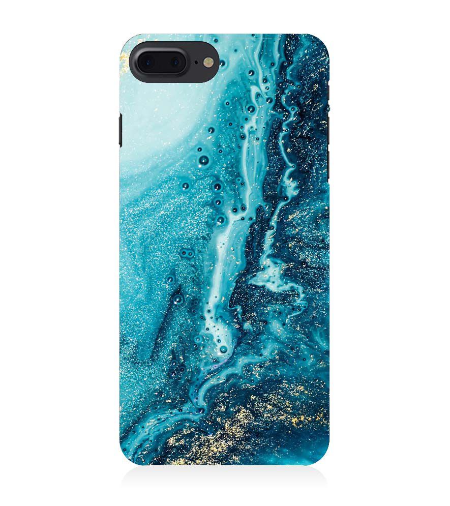 PS1317-Blue Marbles Back Cover for Apple iPhone 7 Plus