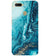 PS1317-Blue Marbles Back Cover for Oppo A11K