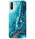PS1317-Blue Marbles Back Cover for Realme Narzo 10A