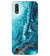 PS1317-Blue Marbles Back Cover for Samsung Galaxy M01