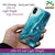 PS1317-Blue Marbles Back Cover for Oppo F17