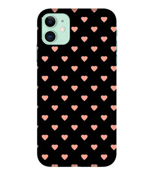 PS1318-Hearts All Over Back Cover for Apple iPhone 11