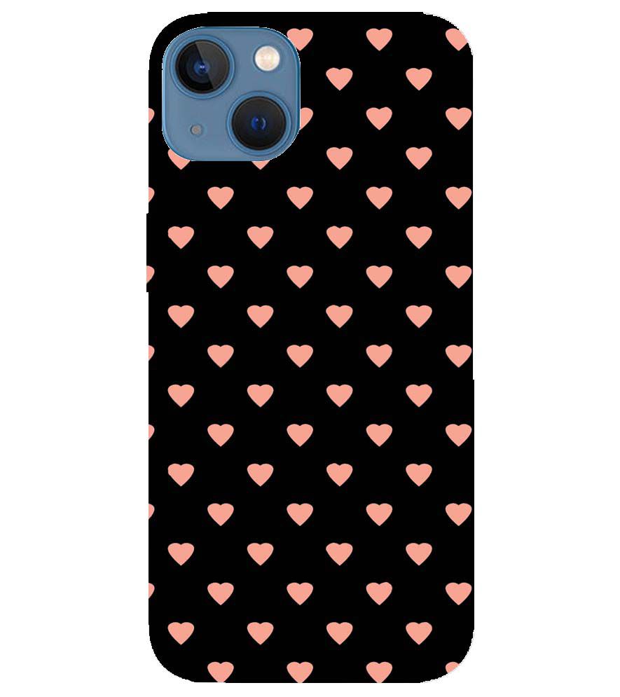 PS1318-Hearts All Over Back Cover for Apple iPhone 13
