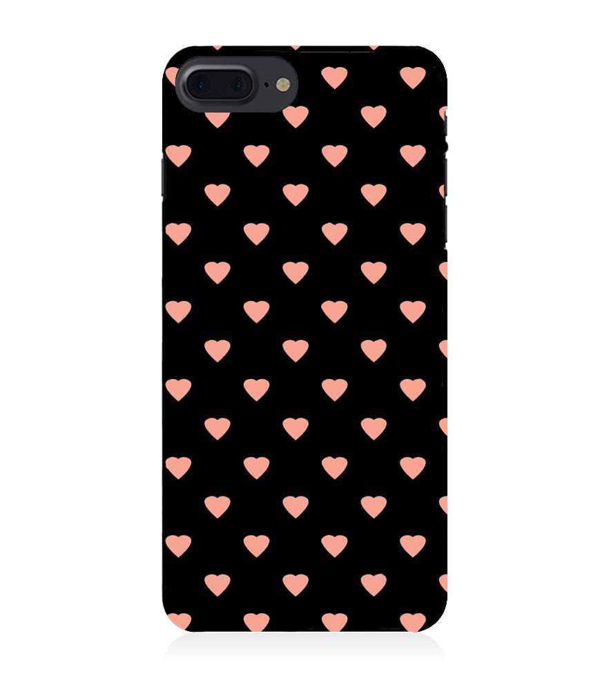 PS1318-Hearts All Over Back Cover for Apple iPhone 7 Plus