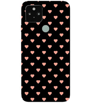 PS1318-Hearts All Over Back Cover for Google Pixel 5