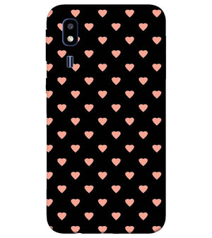 PS1318-Hearts All Over Back Cover for Samsung Galaxy A2 Core