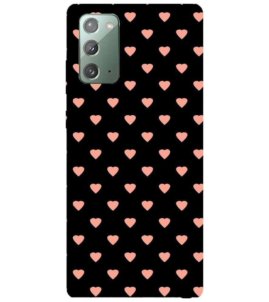 PS1318-Hearts All Over Back Cover for Samsung Galaxy Note20