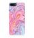 PS1319-Pink Premium Marble Back Cover for Apple iPhone 7 Plus