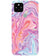PS1319-Pink Premium Marble Back Cover for Google Pixel 5