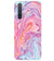 PS1319-Pink Premium Marble Back Cover for Realme X3