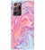 PS1319-Pink Premium Marble Back Cover for Samsung Galaxy Note20 Ultra