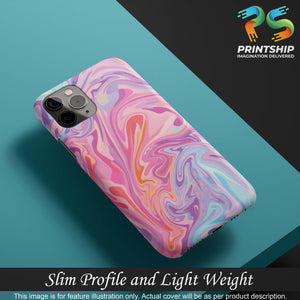 PS1319-Pink Premium Marble Back Cover for Realme Narzo 30 Pro-Image4