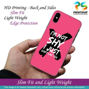 PS1322-I am Not Shy Back Cover for Xiaomi Redmi K30-Image2