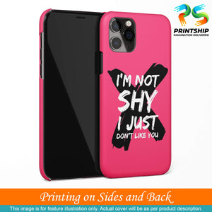 PS1322-I am Not Shy Back Cover for Realme Narzo 30 Pro-Image3