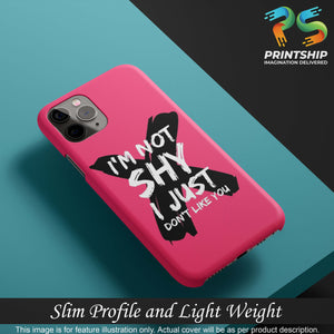 PS1322-I am Not Shy Back Cover for Samsung Galaxy M01-Image4