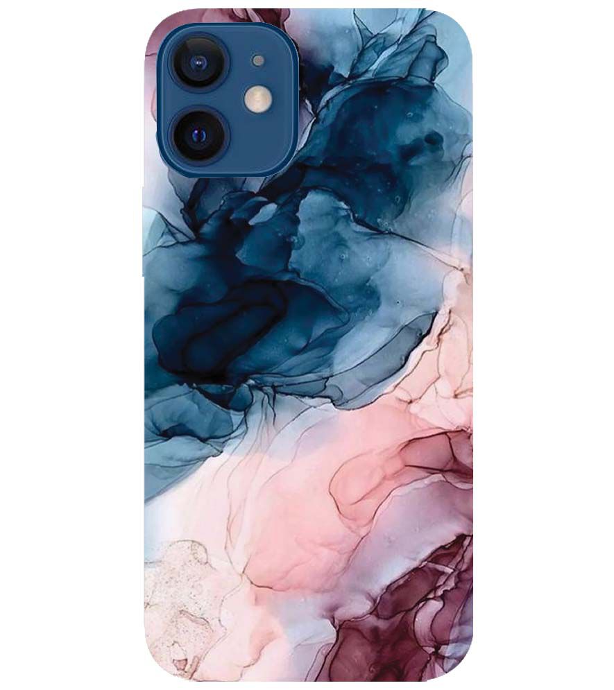 PS1323-Premium Marbles Back Cover for Apple iPhone 12 Mini