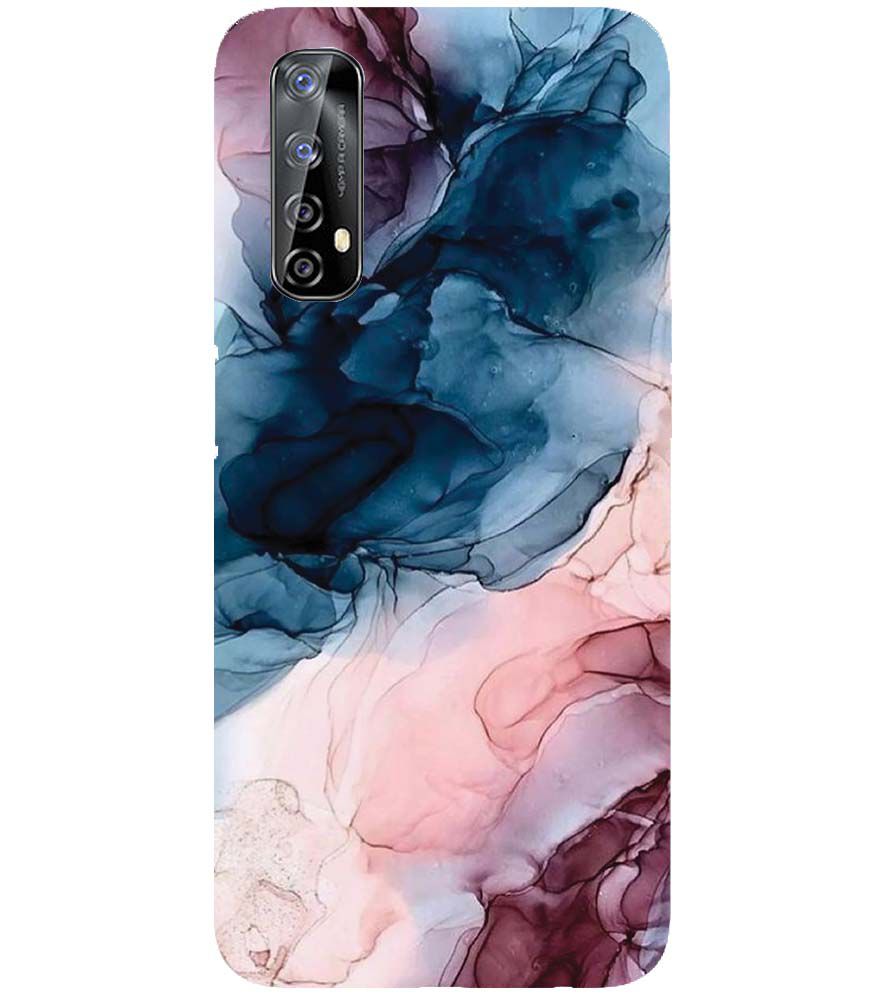PS1323-Premium Marbles Back Cover for Realme 7
