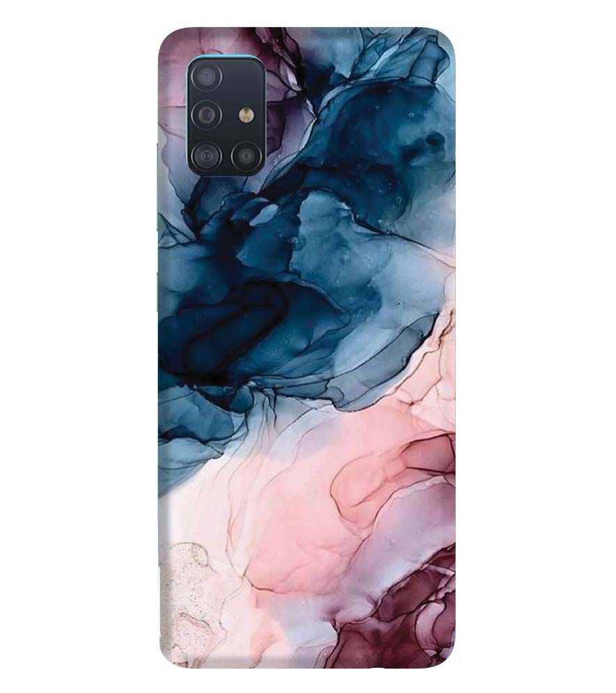 PS1323-Premium Marbles Back Cover for Samsung Galaxy A51