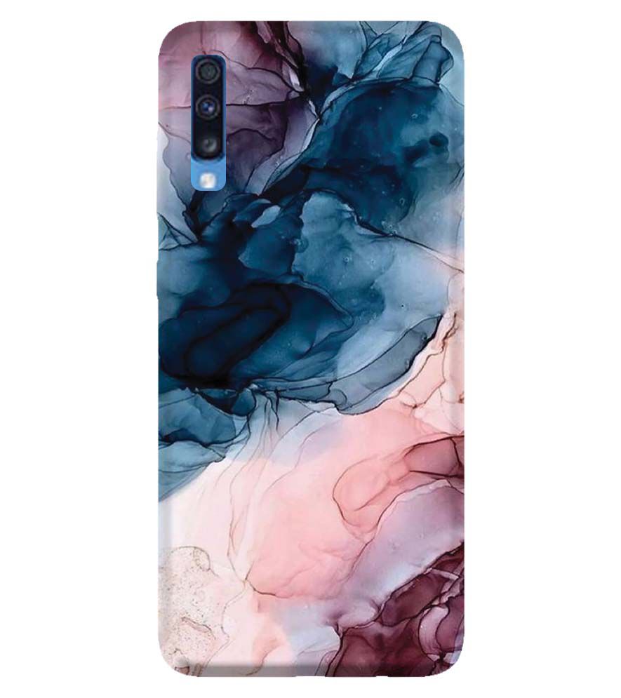 PS1323-Premium Marbles Back Cover for Samsung Galaxy A70