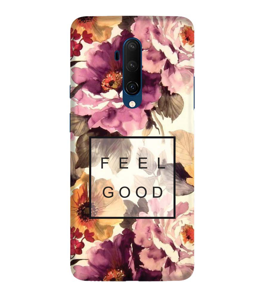 PS1324-Feel Good Flowers Back Cover for OnePlus 7T Pro