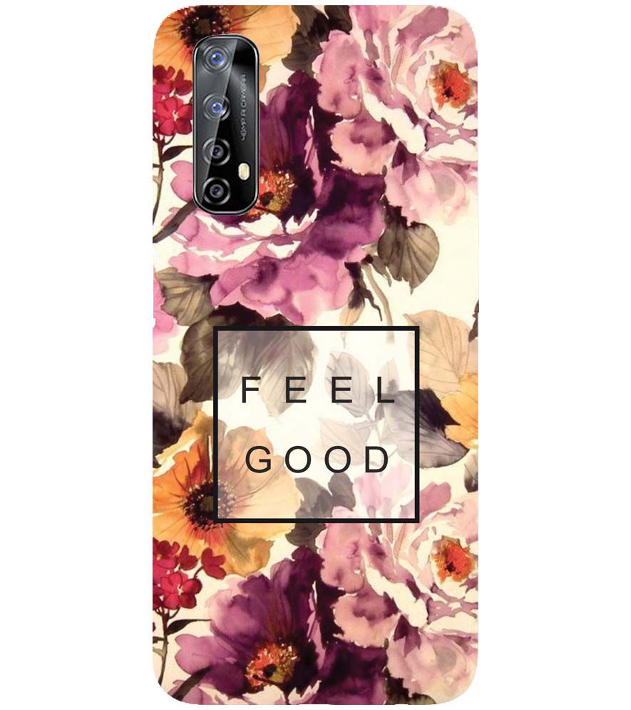 PS1324-Feel Good Flowers Back Cover for Realme 7