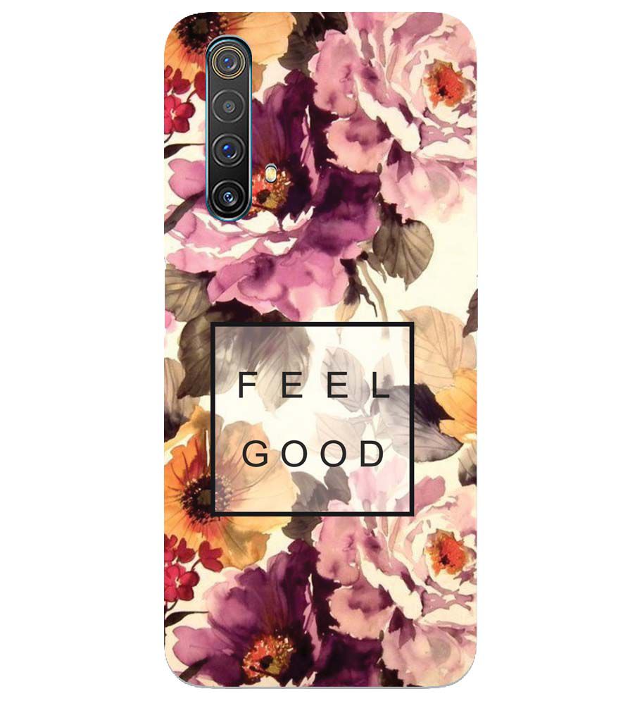 PS1324-Feel Good Flowers Back Cover for Realme X3