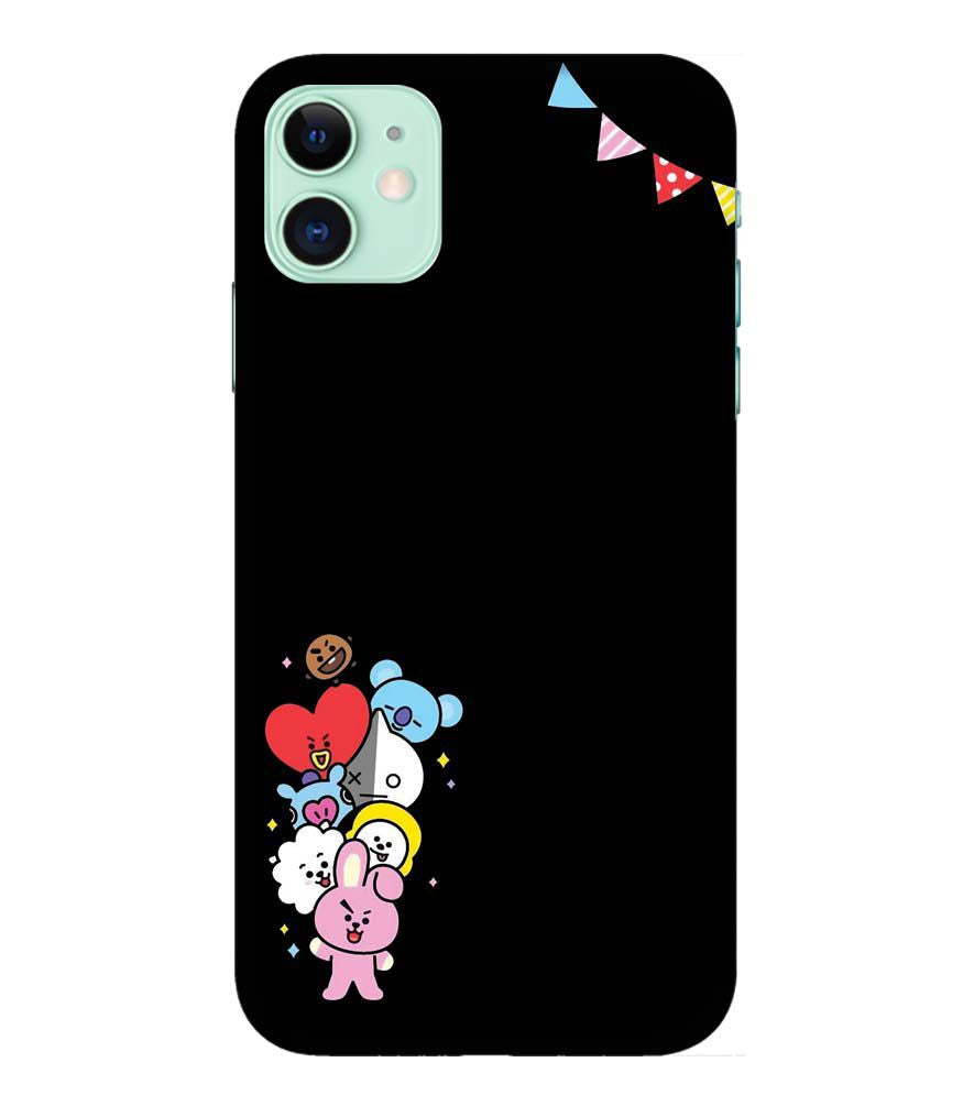 PS1325-Animals Brigade Back Cover for Apple iPhone 11